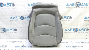 Tapițerie pernă scaun pasager Chevrolet Volt 16 - piele gri, încălzită, cusături albastre, uzată