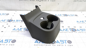 Накладка центральной консоли задняя подстаканники Chevrolet Volt 16- серая потерта, слом крепление
