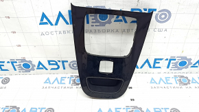 Накладка центральной консоли Mercedes W167 GLE 350 450 20-26 черный глянец, царапины