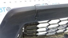 Губа переднего бампера Honda CRV 17-19 структура, треснут