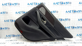 Ornamente ușă spate dreapta Mercedes W167 GLE 350 450 20-24 piele bej, Burmester, sub cortină