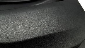 Ornamente ușă față stânga Mercedes W167 GLE 350 450 20-24 piele neagră, cu iluminare din spate, cotiera piele neagră, inserție din lemn, Burmester, cu mâner, zgârieturi