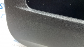 Ornamente ușă față dreapta Mercedes W167 GLE 350 450 20-24 piele neagră, cu iluminare din spate, cotiera piele neagră, inserție din lemn, Burmester, cu mâner, zgârieturi