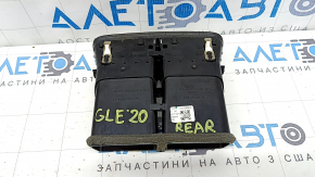 Дефлектор воздуховода центральной консоли Mercedes W167 GLE 350 450 20-26 черный, надлом, трещины, полез хром
