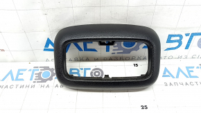 Ornamente consolă centrală spate Mercedes W167 GLE 350 450 20-23, piele neagră