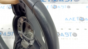 Руль голый Mercedes W167 GLE 350 450 20-23 кожа черная без подогрева, царапины, надрыв, вмятина