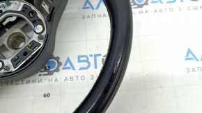Руль голый Mercedes W167 GLE 350 450 20-23 кожа черная без подогрева, царапины, надрыв, вмятина