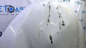 Капот голый Honda CRV 17-22 сталь, белый NH-603P, вмятины, ржавчина