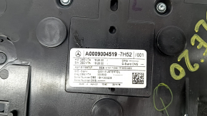 Плафон освещения передний Mercedes W167 GLE 350 450 20-21 под панораму и люк, серый, царапины, под чистку