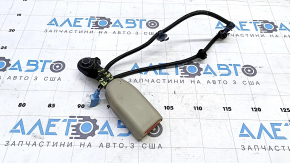 Защелка пассажирского ремня безопасности Honda CRV 17-22 бежевая с датчиком