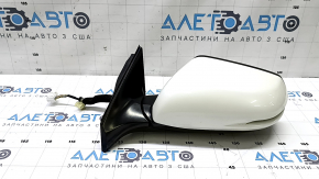 Зеркало боковое левое в сборе Honda CRV 17-22 9 пинов, поворотник, BSM, подогрев, белое