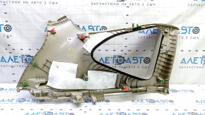 Накладка задней стойки правая Honda CRV 17-22 бежевая, потерта