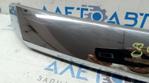 Молдинг решетки радиатора grill верхний Honda Insight 19-22 хром, песок, надломаны крепления