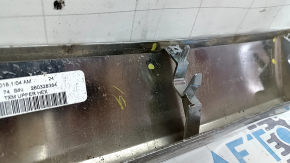 Молдинг решетки радиатора grill верхний Honda Insight 19-22 хром, песок, надломаны крепления