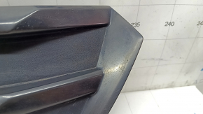 Решетка радиатора grill Honda Insight 19-22 голая, черный глянец, песок, царапины