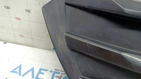 Решетка радиатора grill Honda Insight 19-22 голая, черный глянец, песок, царапины