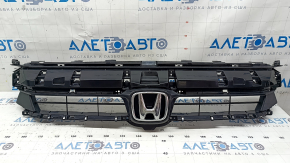 Основа решетки радиатора grill Honda Insight 19-22 с эмблемой, песок, царапины
