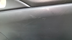 Обшивка двери карточка задняя правая Honda Insight 19-22 черная, подлокотник ткань, царапины