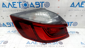 Фонарь внешний крыло левый Honda Insight 19-22 led, царапины, трещины