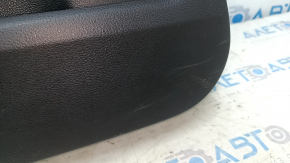 Обшивка двери карточка задняя левая Honda Insight 19-22 черная, подлокотник ткань черная, царапины, потерта