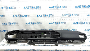 Panou frontal torpedo cu AIRBAG Mercedes W167 GLE 350 450 20-23 negru fără proeminență, cu strat superior, piropatron ruginit