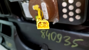 Торпедо передняя панель с AIRBAG Honda Insight 19-21 черная, ржавый пиропатрон, под чистку