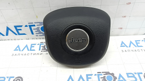 Подушка безопасности airbag в руль водительская Jeep Grand Cherokee WK2 19-22 кожа черная, царапины