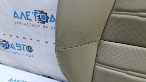 Заднее сидение правое верхняя часть Honda CRV 17-19 кожа бежевая, перфорация, под химчистку