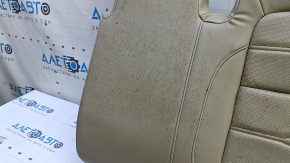 Заднее сидение левое нижняя часть Honda CRV 17-19 кожа бежевая, перфорация, под химчистку