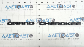 Emblemă Grand Cherokee Ușă Față Dreapta Jeep Grand Cherokee WK2 18-22 Negru cu Crom