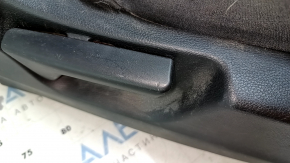 Пассажирское сидение Honda Insight 19-22 без airbag, механическое, ткань, черное, подогрев, под химчистку, ржавчина, царапины на накладке