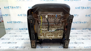 Пассажирское сидение Honda Insight 19-22 без airbag, механическое, ткань, черное, подогрев, под химчистку, ржавчина, царапины на накладке