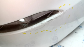 Bara spate nefinisată Honda Insight 19-22 albă NH-788P, zgârieturi, crăpături