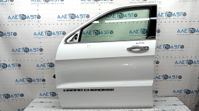 Ansamblu ușă față stânga Jeep Grand Cherokee WK2 11-22 fără cheie, sticlă triplex, alb PW7