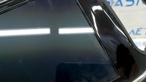Управление климат-контролем Jeep Grand Cherokee WK2 19-22 панель с монитором, черный глянец с хром, царапины