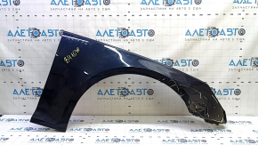 Aripă dreapta față Audi A4 B9 17-19 cu suporturi, albastru LX5R, zgârietură