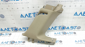 Ornament montant spate stânga Jeep Grand Cherokee WK2 16-22 față, negru, zgârieturi