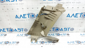 Накладка задней стойки правая Jeep Grand Cherokee WK2 16-22 передняя, бежевая, царапины, потерта, под чистку