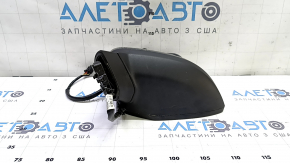 Зеркало боковое левое в сборе Audi A4 B9 17-19 12 пинов, поворотник, автозатемнение, под память, синее, царапина