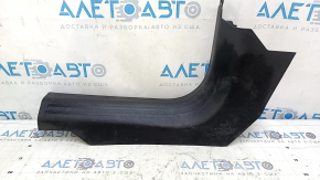 Накладка порога передняя левая Jeep Compass 17-26 черная, царапина, потерта