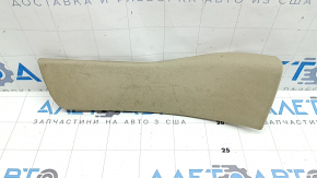 Накладка порога задняя левая Jeep Grand Cherokee WK2 11-22 бежевая, царапины, под чистку