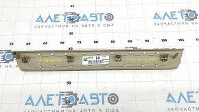 Ornamente prag ușă față stânga Jeep Grand Cherokee WK2 11-22 bej cu crom, zgârieturi