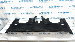Покрытие пола заднее Jeep Grand Cherokee WK2 11-22 черное, под чистку