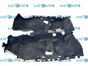 Покрытие пола Audi A4 B9 17-19 черное, под химчистку