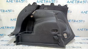 Ornamente arc stânga jos Jeep Compass 17-24 negru, zgârieturi, uzat