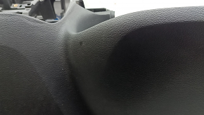 Торпедо передняя панель с AIRBAG Jeep Grand Cherokee WK2 14-22 черная, с накладками, царапины