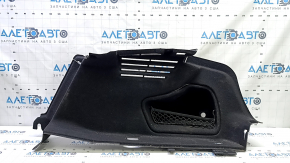 Ornamente arc dreapta Audi A4 B9 17-17 negru, pentru curățare