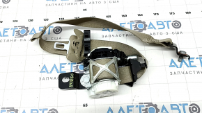 Centură de siguranță pasager Jeep Grand Cherokee WK2 19-22 bej, conector rupt, necesită curățare