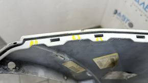 Bara spate neaderentă Jeep Grand Cherokee WK2 14-16 parte superioară, pentru senzori de parcare, albă, 0 crăpături în elementele de fixare