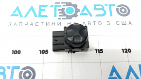 Кнопки управления поясничной подпоркой водительского сиденья Jeep Grand Cherokee WK2 14-22 черное